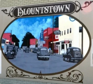 Mural of Blountstown, Florida