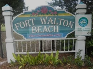 Image of Fort Walton Beach welcome sign
