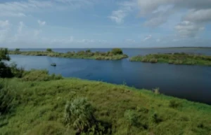 Lake Okeechobee in Okeechobee Florida, world-class bass fishing paradise and Florida's largest lake
