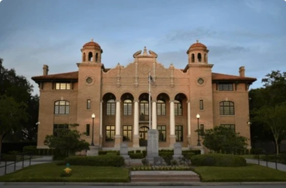The Old Sumter County Courthouse in downtown Bushnell, Florida