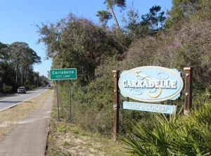 Carrabelle Beach Florida, natural Gulf of Mexico beach access and coastal recreation