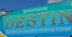 Destin, Florida welcome sign