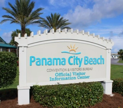 Image of the Welcome to Panama City Beach, Florida sign.