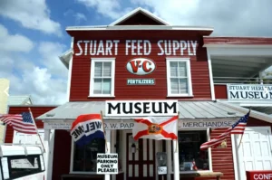 Image of a famous building in downtown Stuart, Florida