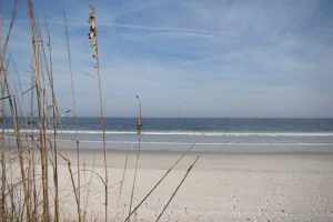 Atlantic Beach Florida small beach city character 13,000 intimate Atlantic Ocean affluent retirement 2,300 seniors