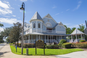 Historic downtown Longwood Florida traditional small-city district middle-class retirement 2400 seniors