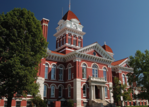 Historic Lake County Courthouse Tavares Florida iconic lakefront landmark Wooton Park county seat retirement