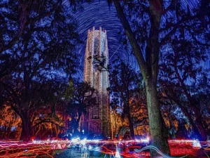 Bok Tower Gardens National Historic Landmark Lake Wales Florida small historic city retirement 3,400 seniors