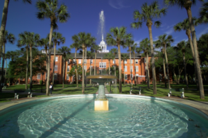 Stetson University DeLand Florida historic private university campus cultural working-class retirement 6300 seniors