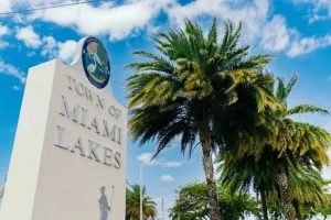 Miami Lakes Florida high homeownership 72% strong planned community stability upper-middle-class retirement